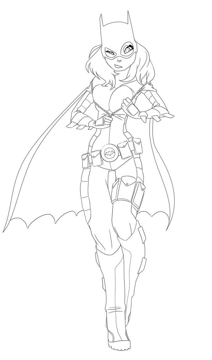 batgirl caminando