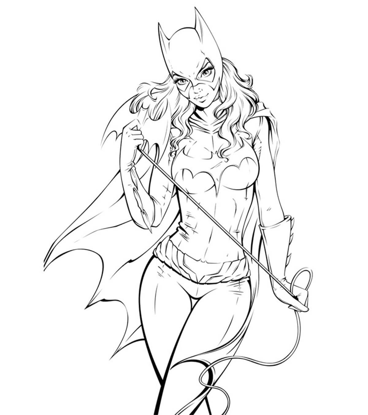 hermosa batgirl