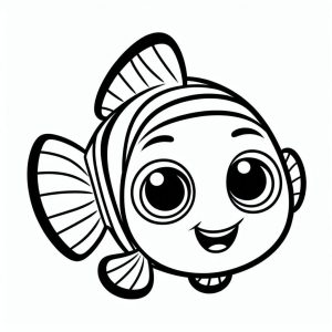 buscando a nemo para colorear