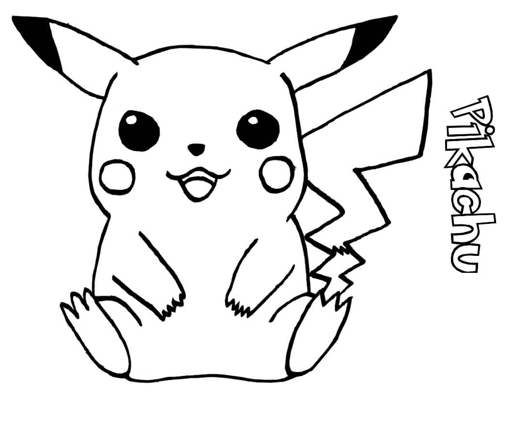 dibujo pokemon para imprimir y colorear 1