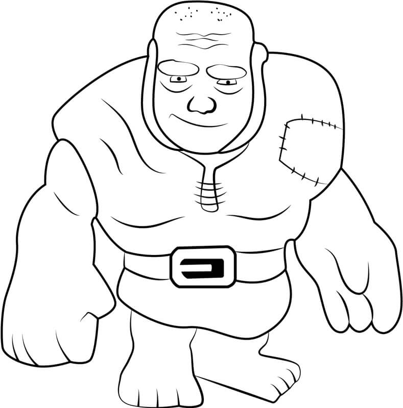 gigante para colorear