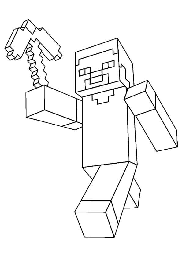 minecraft para colorear