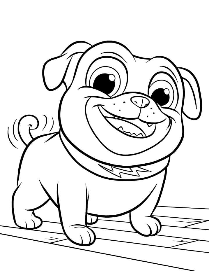 puppy dog pals para colorear