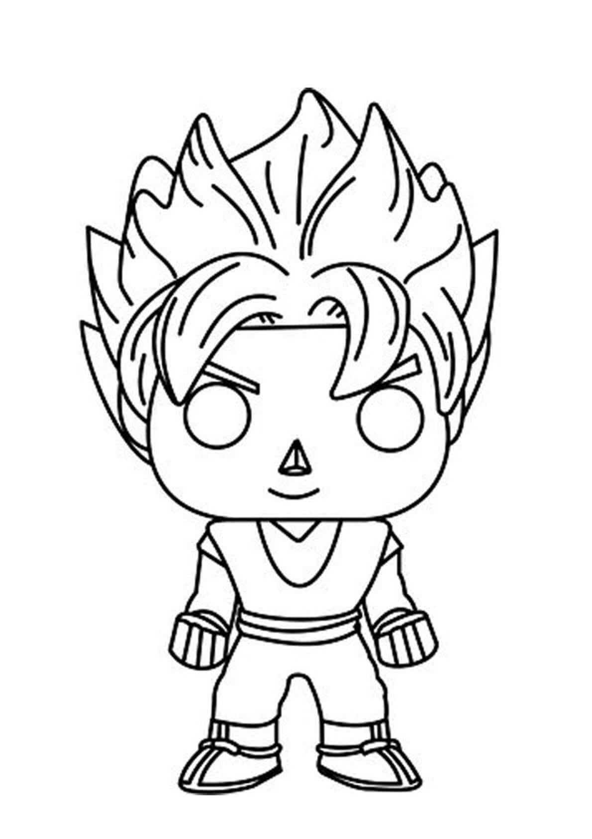 dibujos animados de goku ssj1