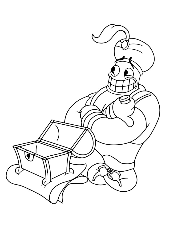 dibujos de djimmi el grande para colorear