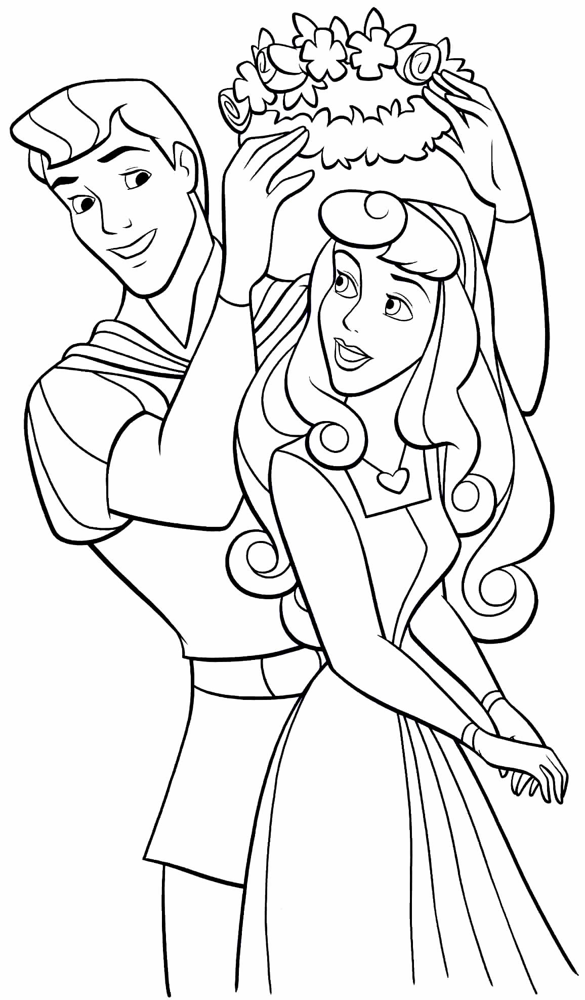 dibujos de la bella durmiente para imprimir y pintar para imprimir y colorear