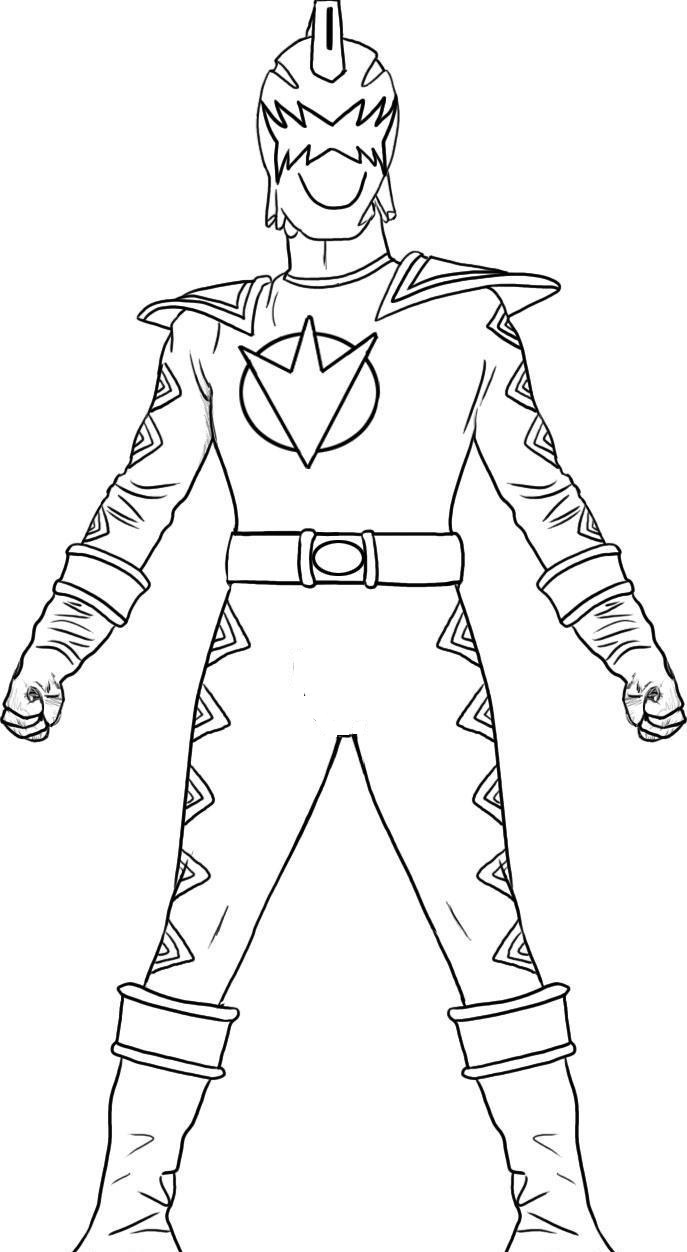 dibujo dinosaurio blanco trueno guardabosque para imprimir y colorear