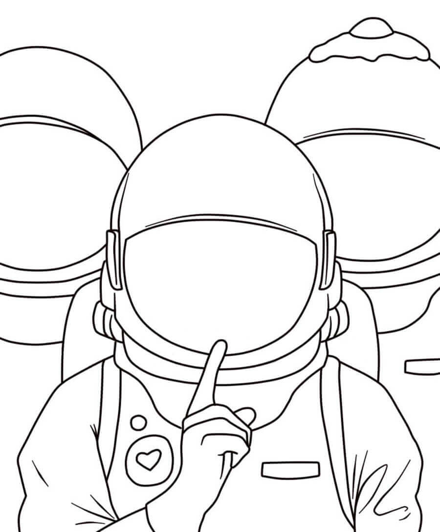 dibujo guarden silencio por favor imprimir y colorear