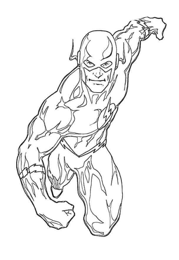 dibujo parpadeo normal para imprimir y colorear