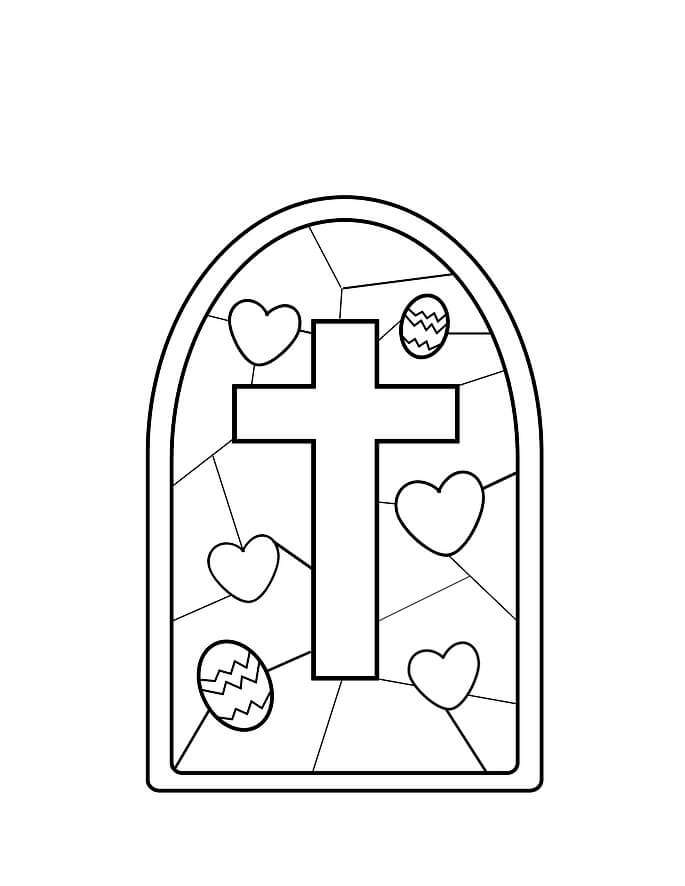 Dibujo de Dios Basíco para Colorear y Imprimir