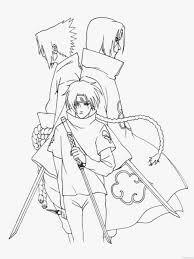 Dibujo de Genial Itachi para Colorear y Imprimir