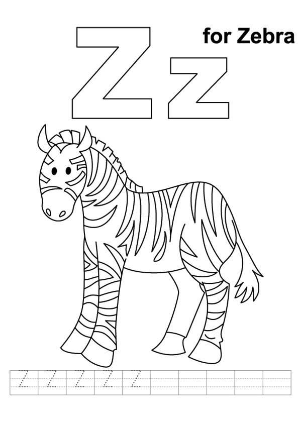 Alphabet para Colorear