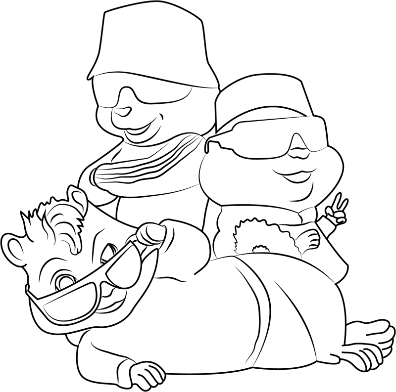 Dibujo de El Squeakquel para Colorear y Imprimir