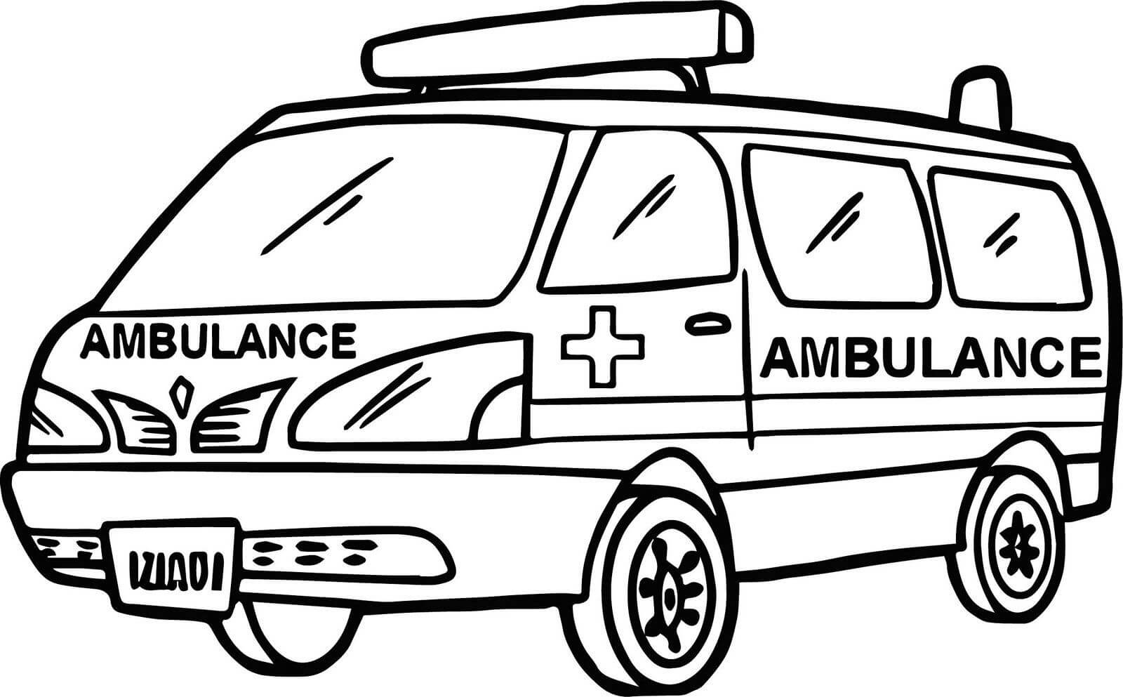 ambulancia dibujo