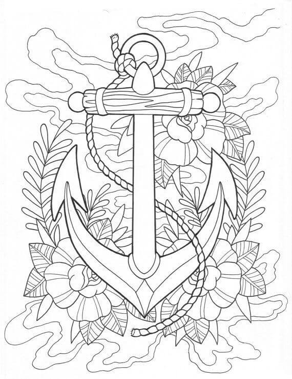 Ancla para Colorear