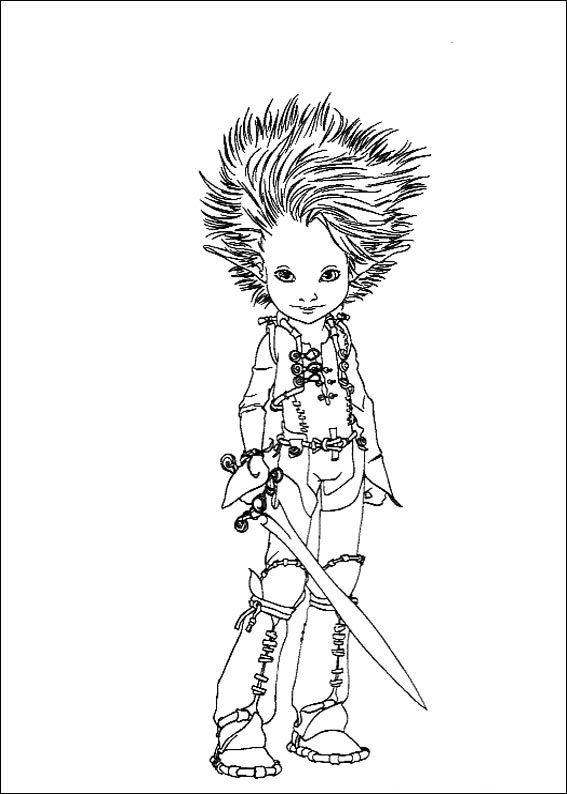 Dibujo de Arturo Fresco para Colorear y Imprimir