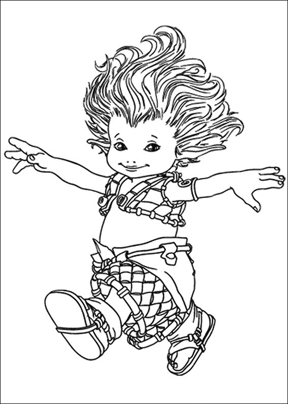 Dibujo de Betameche Caminando para Colorear y Imprimir