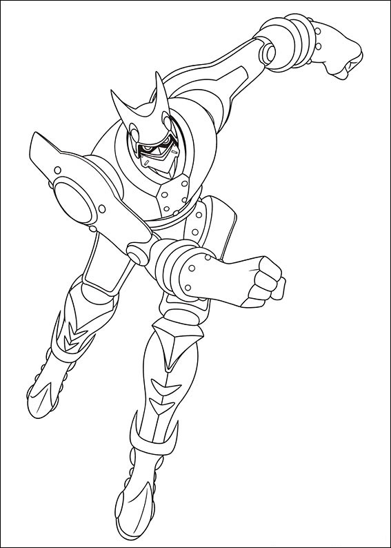 Dibujo de Harley de Astro Boy para Colorear y Imprimir