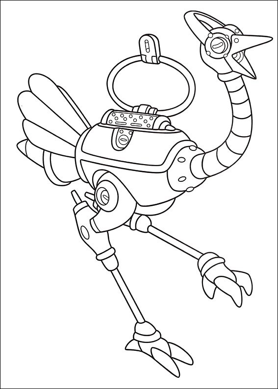 Dibujo de Momo de Astro Boy para Colorear y Imprimir