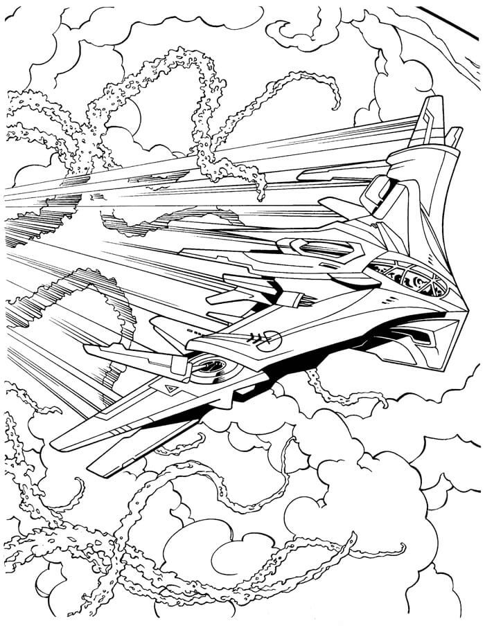 Dibujo de Guardianes de La Galaxia para Colorear y Imprimir