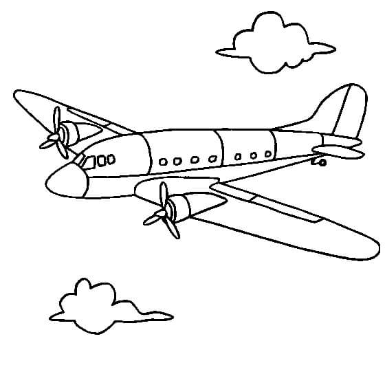 Dibujo de Planos Básicos de Dibujo para Colorear y Imprimir