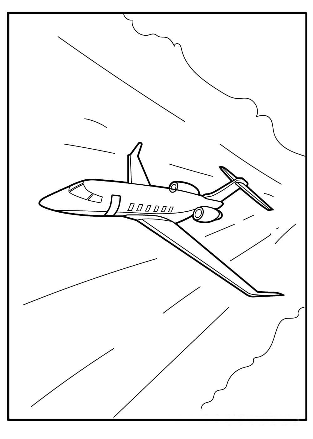 Dibujo de Planos Normales para Colorear y Imprimir