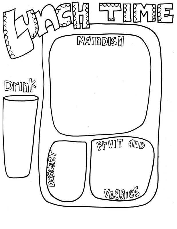 Dibujo de Herramientas de Regreso a Clases para Colorear y Imprimir