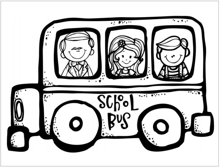 Back to School para Colorear