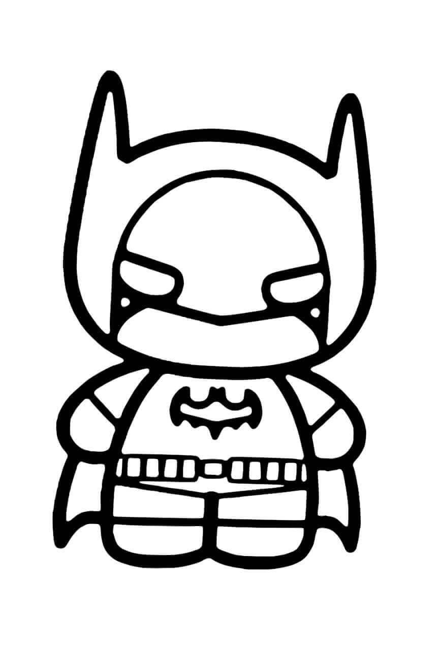Batman para Colorear