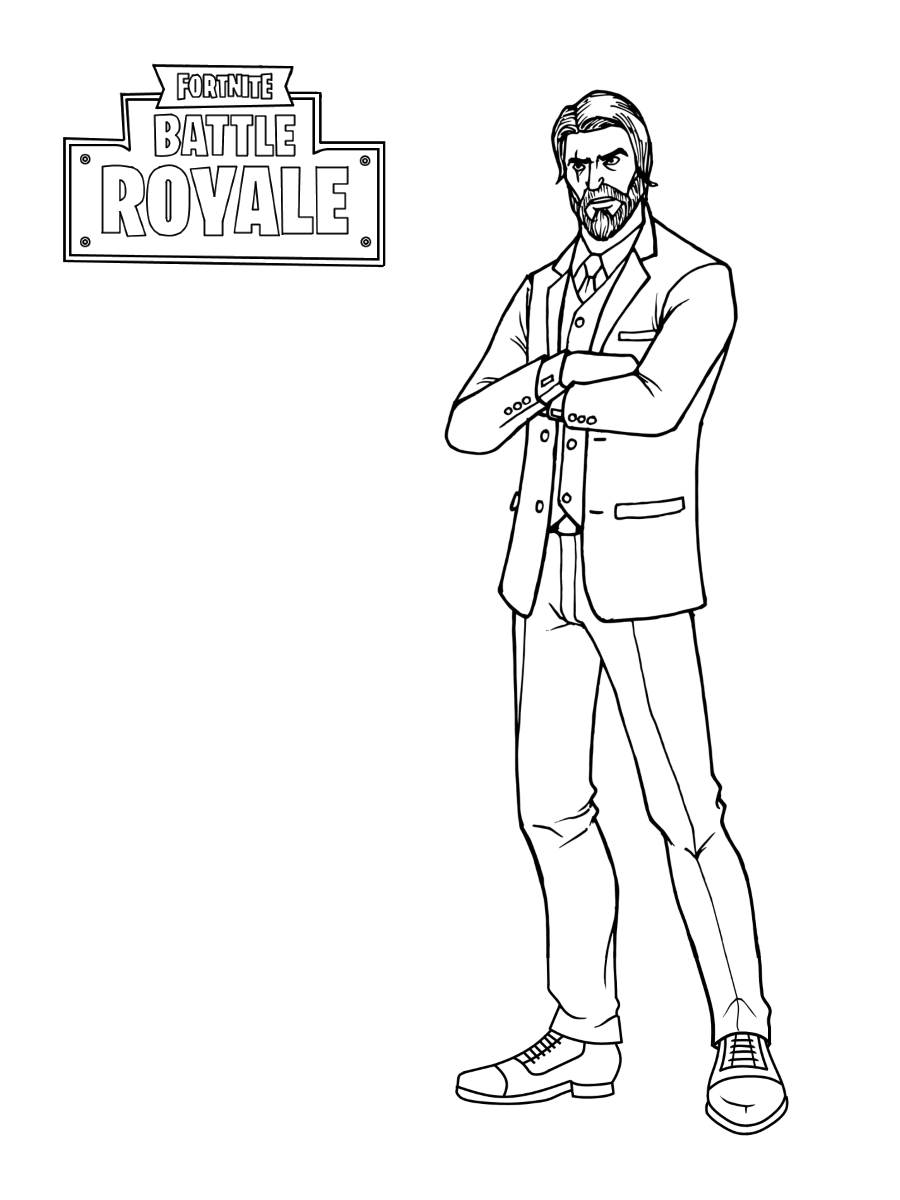 Dibujo de El Segador para Colorear y Imprimir