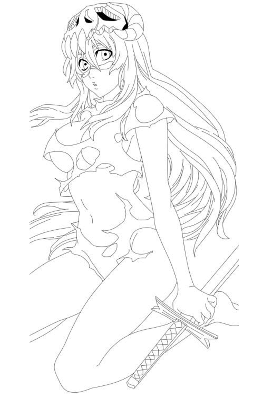Dibujo de Nelliel Tú Odelschwanck para Colorear y Imprimir