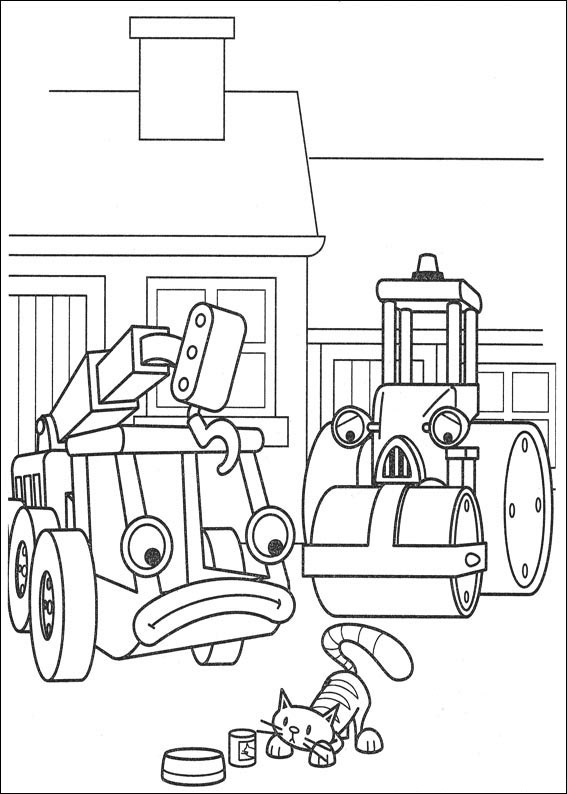 dibujo alto roley y sardina para colorear
