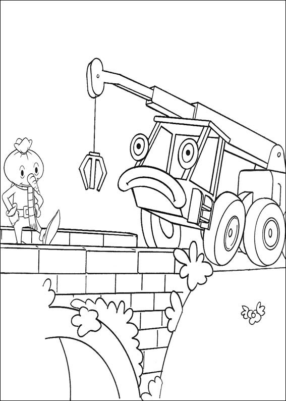 Dibujo de Enojado Alto para Colorear y Imprimir