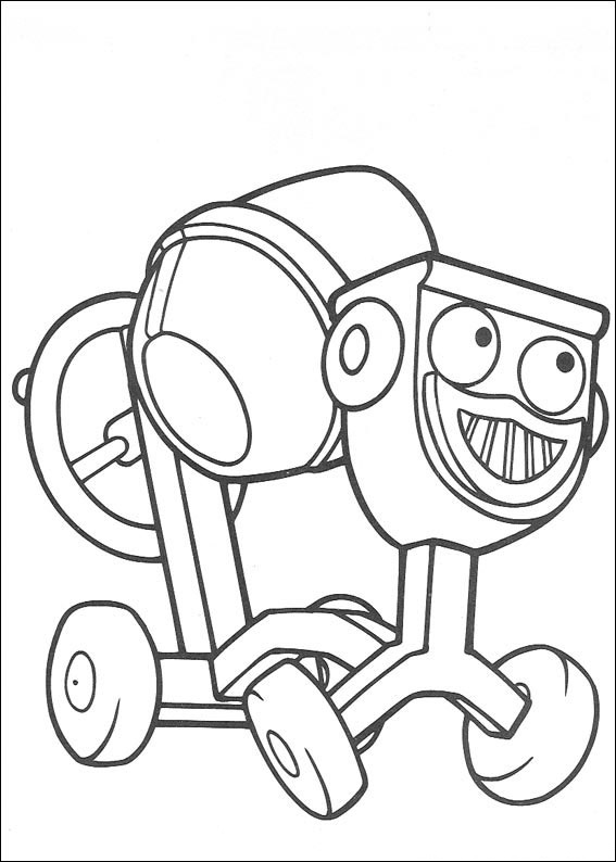 dibujo feliz mareado para colorear