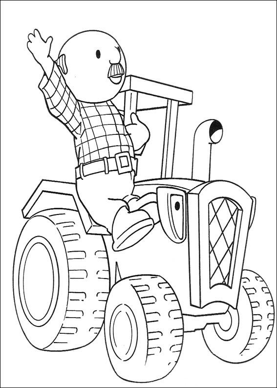 dibujo sr bernard bentley en travis para colorear