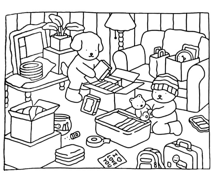 dibujar bobbie goods free for kids pdf imprimir y colorear