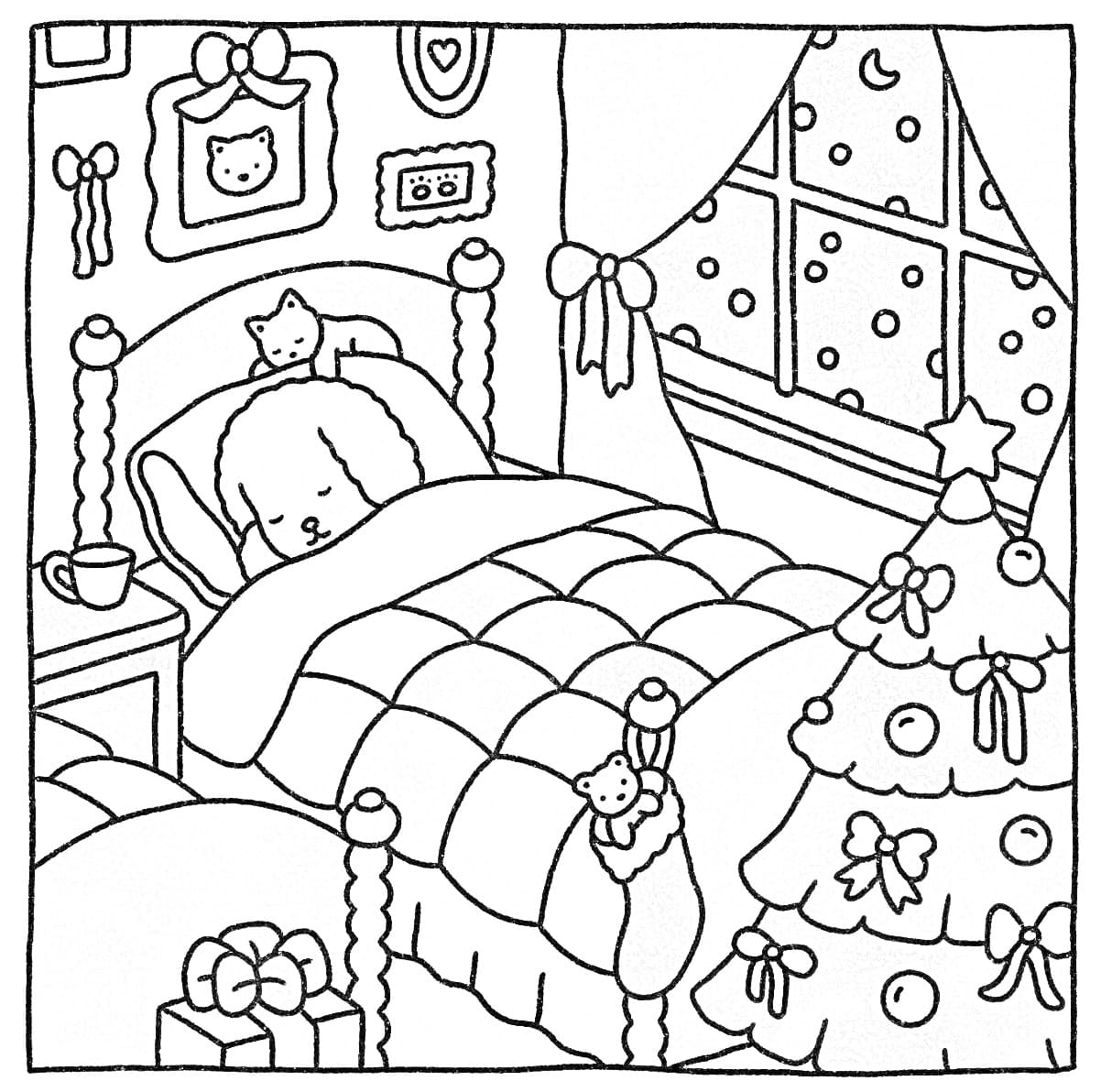 dibujo bobbie goods bedroom pdf imprimir y colorear