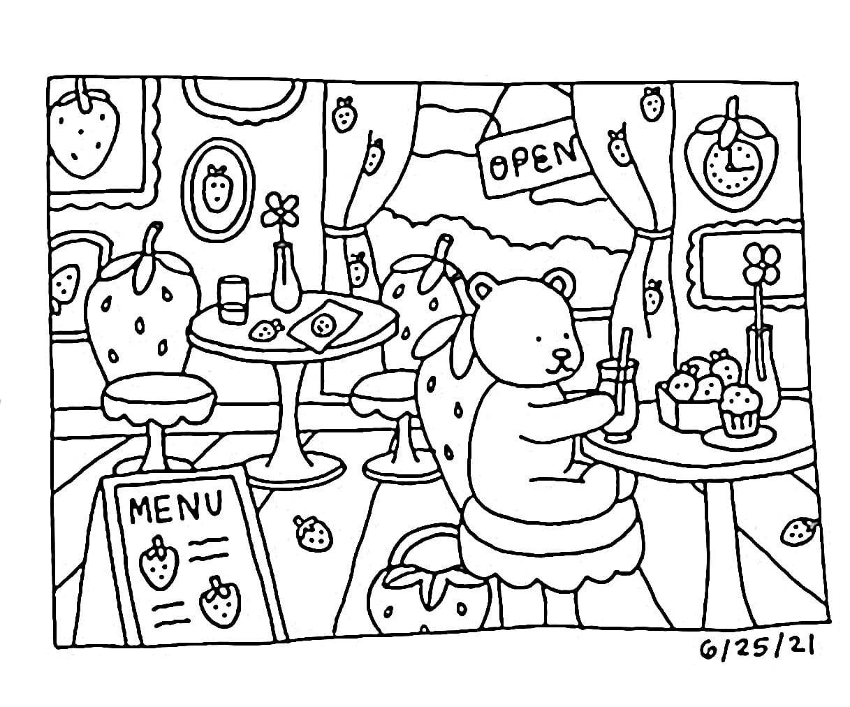 dibujo bobbie goods for kindergarten pdf imprimir y colorear