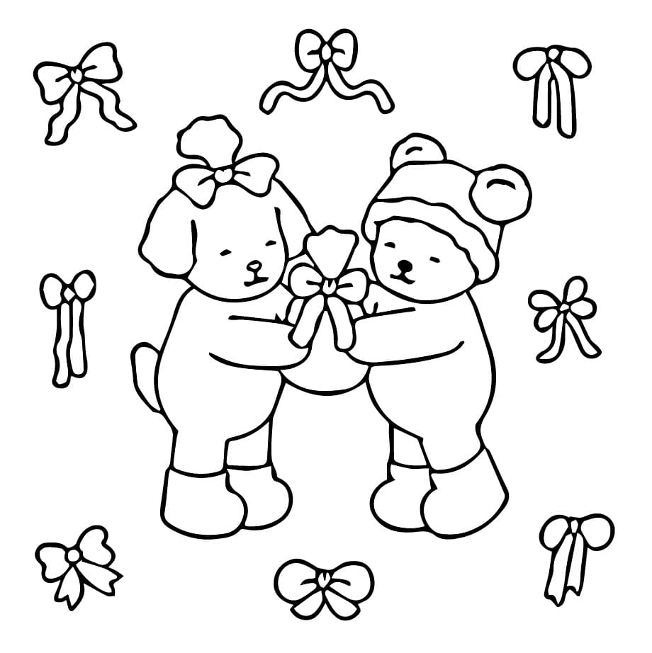dibujo bobbie goods friends pdf imprimir y colorear