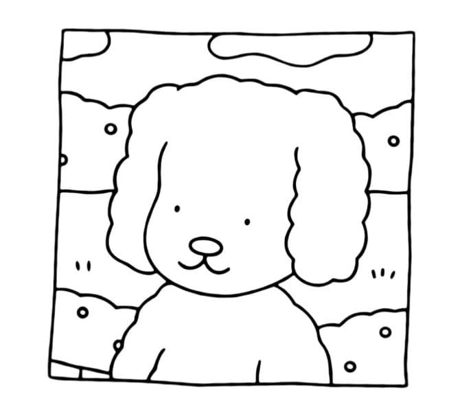 dibujo bobbie goods puppy pdf imprimir y colorear