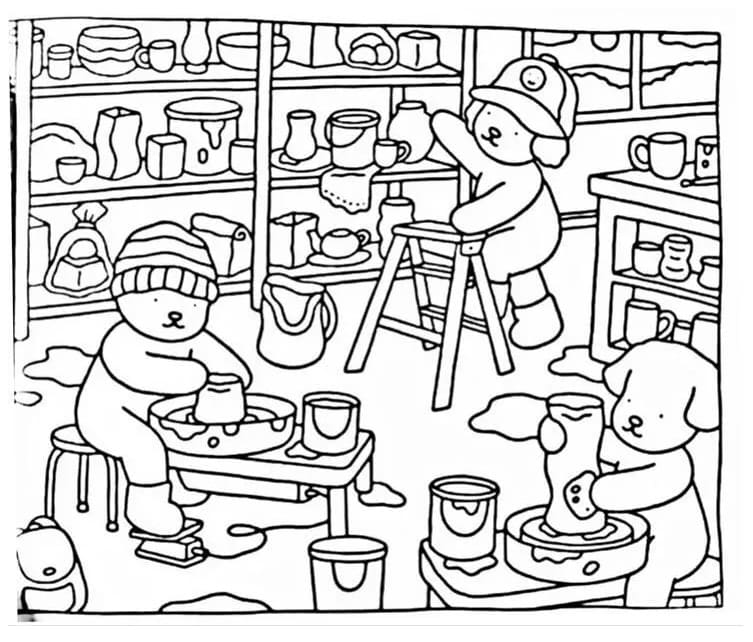 dibujo free bobbie goods pdf imprimir y colorear