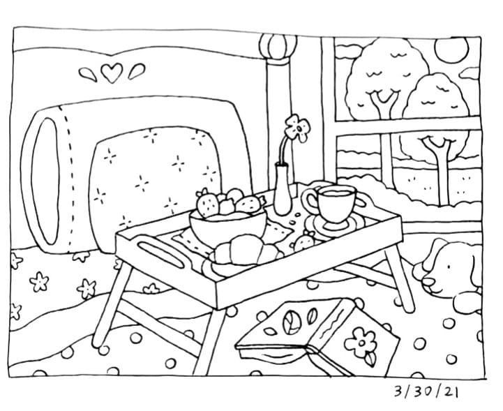 dibujo free drawing of bobbie goods pdf imprimir y colorear