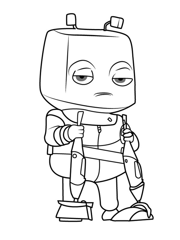 Dibujo de Cici Ko para Colorear y Imprimir