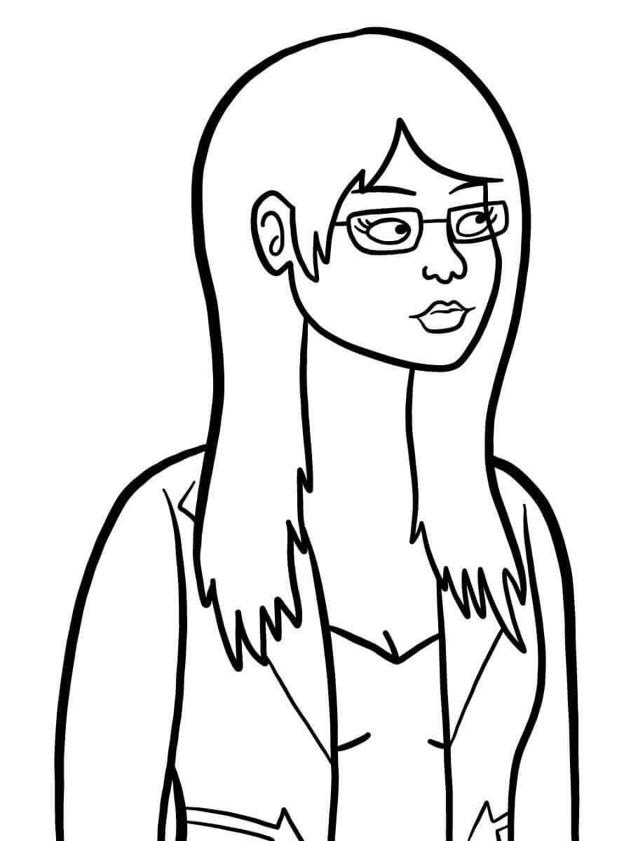 Bojack Jinete para Colorear