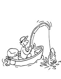 dibujo faro y barco para imprimir y colorear