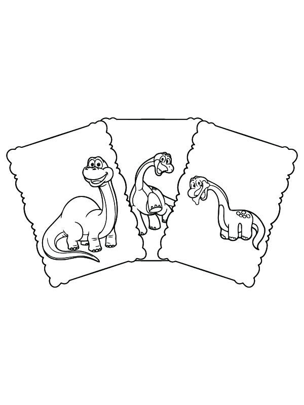 Dibujo de Bron From Poppy Playtime Dinosaur Coloring Challenge para Colorear y Imprimir