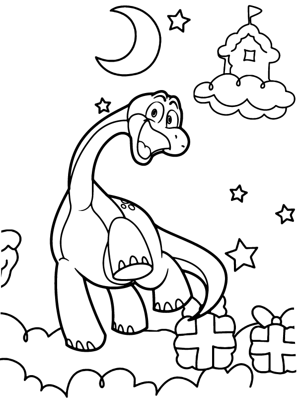 Dibujo de Bron The Dinosaur Poppy Playtime Exploration Coloring Page para Colorear y Imprimir