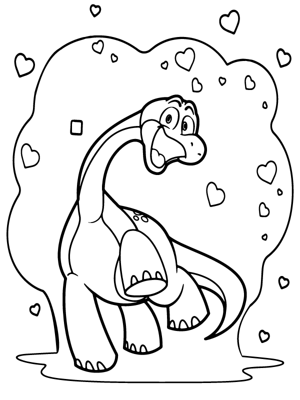 Dibujo de Bron The Dinosaurs Poppy Playtime World Coloring Fun para Colorear y Imprimir