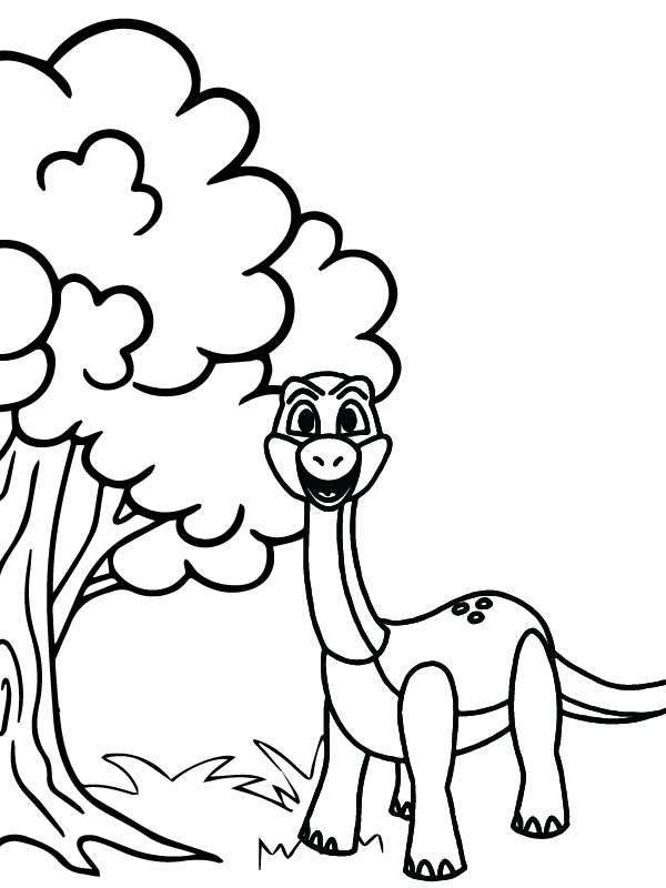 Dibujo de Discover Bron The Dinosaur In Poppy Playtime Coloring Page para Colorear y Imprimir