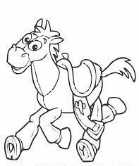 Dibujo de Bullseye Corriendo para Colorear y Imprimir